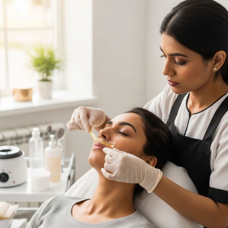 Full Face Threading By Brow Vibe